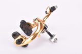 NOS golden anodized CLB Professionnel single pivot front Brake Caliper  from the 1980s