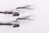Campagnolo second generation C-Record / Record Corsa quick release set, front and rear Skewer from the late 1980s - 90s