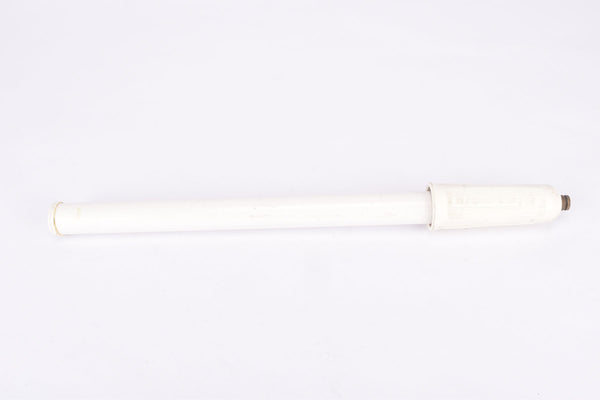 white Bluemels bike pump in 305-335mm from the 1970s - 80s