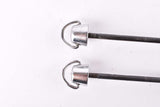 Campagnolo second generation C-Record / Record Corsa quick release set, front and rear Skewer from the late 1980s - 90s