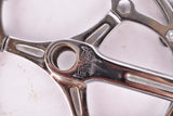 NOS Magistroni fluted three arm cottered chromed right crankarm with 51/47 teeth and 170mm length 170mm from the 1950s - 1960s