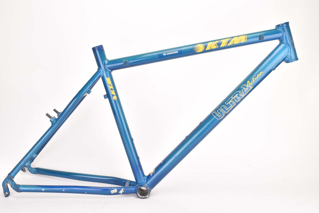 fahrradrahmen 42 cm KTM Ultra Action Mountainbike frame in 48 cm (c-t) / 42 cm (c-c) with Aluminium Over Size tubing from the 1990s KTM Ultra Action Mountainbike frame in