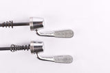 Campagnolo second generation C-Record / Record Corsa quick release set, front and rear Skewer from the late 1980s - 90s