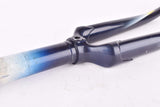 NOS 28" Blue paint art Steel Fork with Columbus SL / SLX tubing