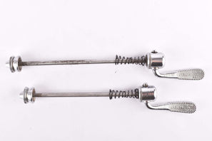 Campagnolo post CPSC quick release set Nuovo Tipo #1310 and #1311 front and rear Skewer from the 1970s - 80s