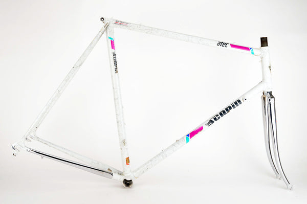 Scapin Atec frame in 59.5 cm (c-t) / 58.0 cm (c-c), with Columbus SLX tubing