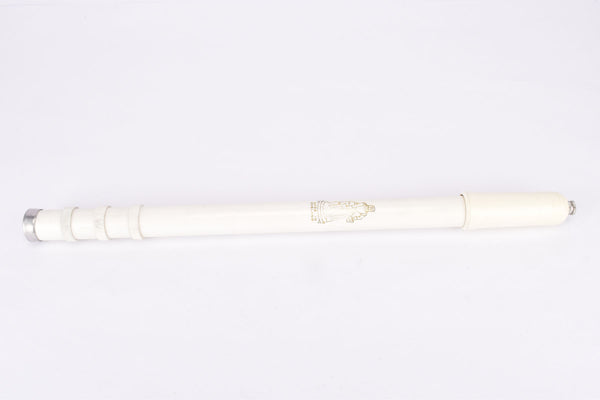white IR Made in England bike pump in 395-410mm from the 1980s