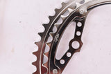 NOS Liftel Spécialités Course "Doubles-Plateaux chromés" 3 pin chromed steel Chainring with 52/45 teeth and 116 mm BCD for cottered cranksets