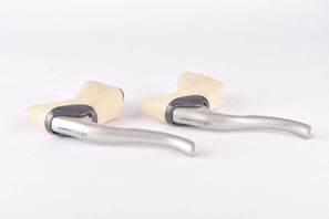 Shimano 105 SC #BL-1055 aero brake lever set with white hoods from 1990