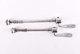Campagnolo post CPSC quick release set Nuovo Tipo #1310 and #1311 front and rear Skewer from the 1970s - 80s