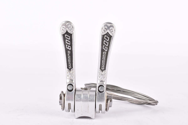 NEW Shimano 600EX Arabesque #SL-6200 downtube top-mount shifter set from the 1980s NOS