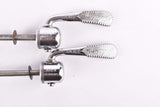 Campagnolo post CPSC quick release set Nuovo Tipo #1310 and #1311 front and rear Skewer from the 1970s - 80s