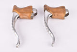 Weinmann AG 405 Carrera #185 non-aero Brake lever set with brown hoods from the 1980s