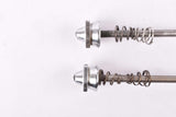 Campagnolo post CPSC quick release set Nuovo Tipo #1310 and #1311 front and rear Skewer from the 1970s - 80s