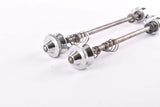 Campagnolo post CPSC quick release set Nuovo Tipo #1310 and #1311 front and rear Skewer from the 1970s - 80s