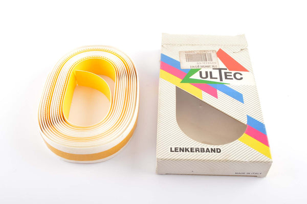 NEW Ultec handlebar tape yellow/white from the 1990s NOS/NIB