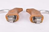 Weinmann AG 405 Carrera #185 non-aero Brake lever set with brown hoods from the 1980s