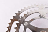 NOS Stronglight fluted three arm cottered chromed steel crank set with 52/40 teeth in 170mm from the 1960s / 1970s