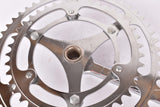 NOS Stronglight fluted three arm cottered chromed steel crank set with 52/40 teeth in 170mm from the 1960s / 1970s
