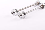 Campagnolo post CPSC quick release set Nuovo Tipo #1310 and #1311 front and rear Skewer from the 1970s - 80s