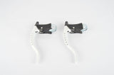 NOS CLB Sulky Competiton non-aero Brake lever Set in white, from the 1970s / 1980s