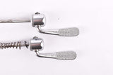 Campagnolo post CPSC quick release set Nuovo Tipo #1310 and #1311 front and rear Skewer from the 1970s - 80s