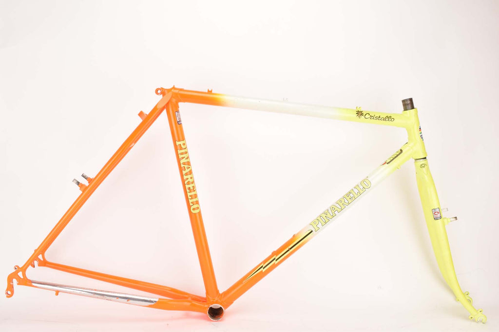 mountainbike 52 cm Pinarello Cristallo Mountainbike frame in 52 cm (c-t) / 50.5 cm (c-c) – Velosaloon.com