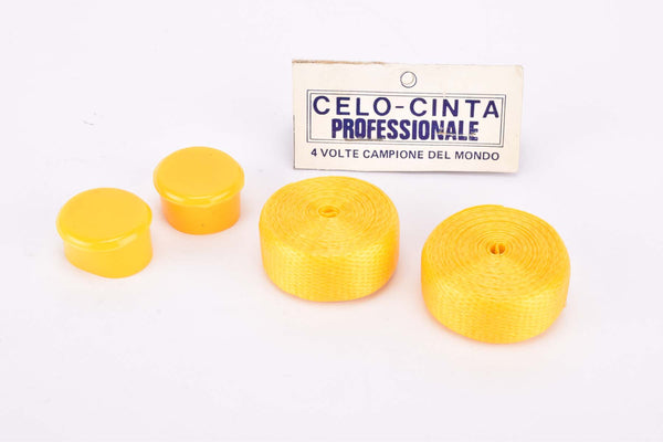 NOS golden Benotto Celo-Cinta Professionale textured handlebar tape from the 1970s - 1980s