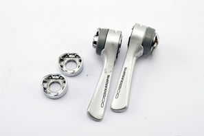 Shimano 600EX Ultegra Tricolor #SL-6401 8-speed braze-on shifters from the 1990s