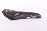 NOS Black/Purple Selle San Marco Azoto Fusion Saddle with No Slip System and Manganese Rails from 2000