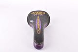 NOS Black/Purple Selle San Marco Azoto Fusion Saddle with No Slip System and Manganese Rails from 2000