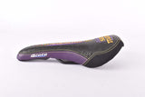 NOS Black/Purple Selle San Marco Azoto Fusion Saddle with No Slip System and Manganese Rails from 2000