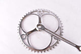 NOS Smutny two arm double fluted cottered chromed steel crank set with 48 teeth in 172.5mm from the 1930s - 1940s (Zweiarm Kurbel)