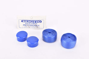 NOS Blue Benotto Celo-Cinta Professionale textured handlebar tape from the 1970s - 1980s