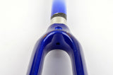 1" Aluminium Ahead Panto Faggin fork in blue/yellow from the 1990s