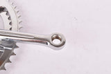 NOS Stronglight fluted three arm cottered chromed steel crank set with 54/45 teeth in 170mm from the 1950s / 1960s