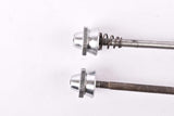 Campagnolo post CPSC quick release set Nuovo Tipo #1310 and #1311 front and rear Skewer from the 1970s - 80s