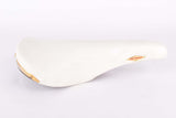 White Selle San Marco Rolls Leather Saddle from 1991