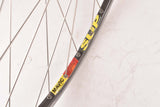 Wheelset with Mavic Open S.U.P. CD Clincher Rims and Shimano 600 Ultegra #FH-6401 #HB-6400 Hubs