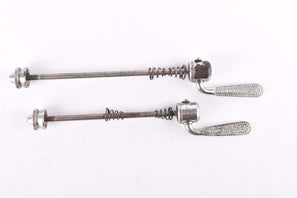 Campagnolo pre CPSC quick release set Nuovo Tipo #1310 and #1311 front and rear Skewer from the 1960s - 70s