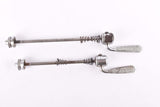 Campagnolo pre CPSC quick release set Nuovo Tipo #1310 and #1311 front and rear Skewer from the 1960s - 70s