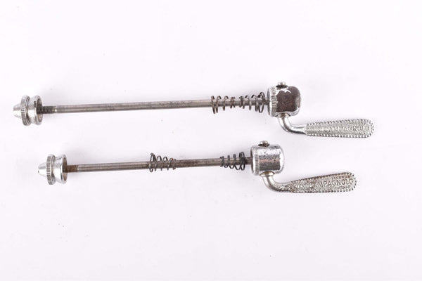 Campagnolo pre CPSC quick release set Nuovo Tipo #1310 and #1311 front and rear Skewer from the 1960s - 70s
