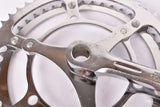 NOS Stronglight fluted three arm cottered chromed steel crank set with 54/45 teeth in 170mm from the 1950s / 1960s
