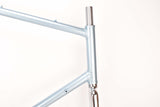 NOS silverblue Romani frame in 63.0 cm (c-t) / 61.5 cm (c-c)