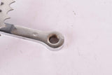 NOS Stronglight fluted three arm cottered chromed steel crank set with 54/45 teeth in 170mm from the 1950s / 1960s