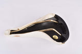 White Selle San Marco Rolls Leather Saddle from 1991