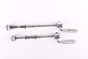 Campagnolo pre CPSC quick release set Nuovo Tipo #1310 and #1311 front and rear Skewer from the 1960s - 70s