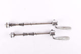 Campagnolo pre CPSC quick release set Nuovo Tipo #1310 and #1311 front and rear Skewer from the 1960s - 70s