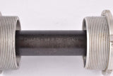 Omas (O.M.A.S) "Big Sliding" #132 Pista Bottom Bracket with 109 mm axle and italian threaded aluminum cups from the 1970s - 1980s