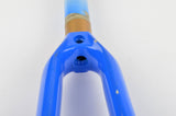 1" Aluminium Panto Faggin fork in blue/yellow from the 1990s